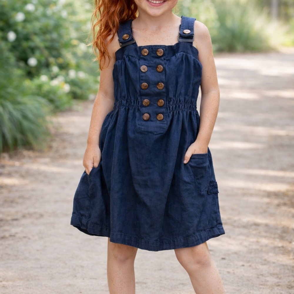 Playground-to-Party Denim Dress